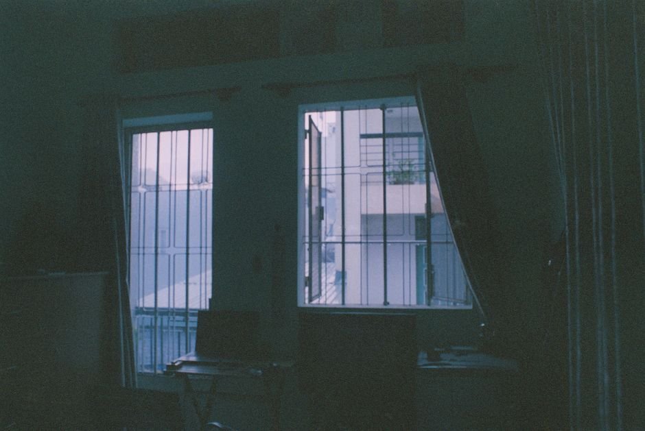 open window living room